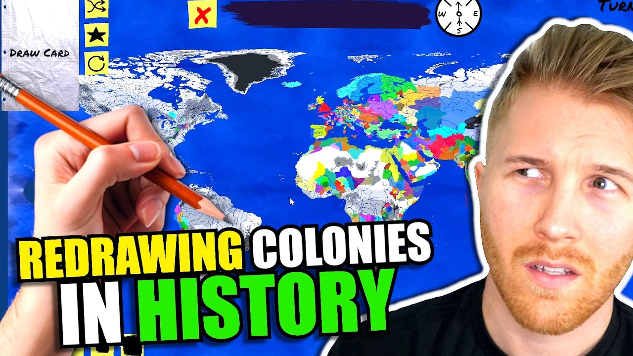Redrawing The Most POWERFUL Colonies In History! (Doodle Empires)