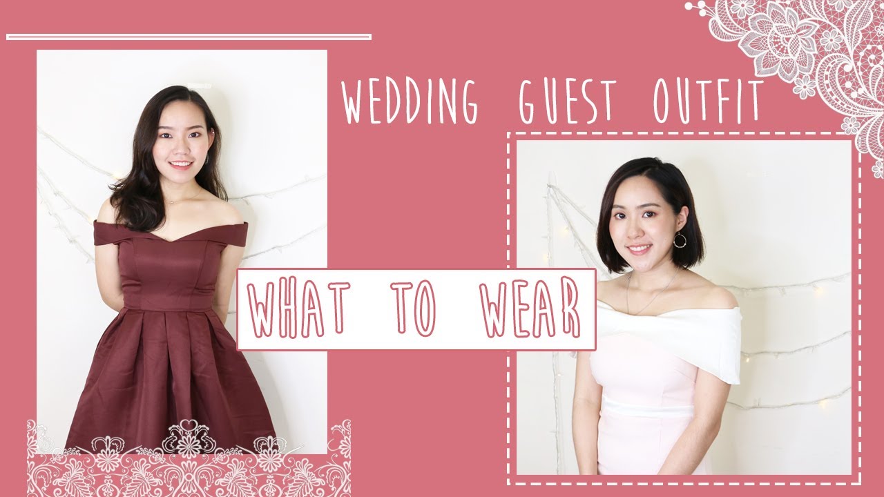 我們的四套婚禮穿搭(附NuBra教學)，Wedding Guest Outfit  | Live an Insight