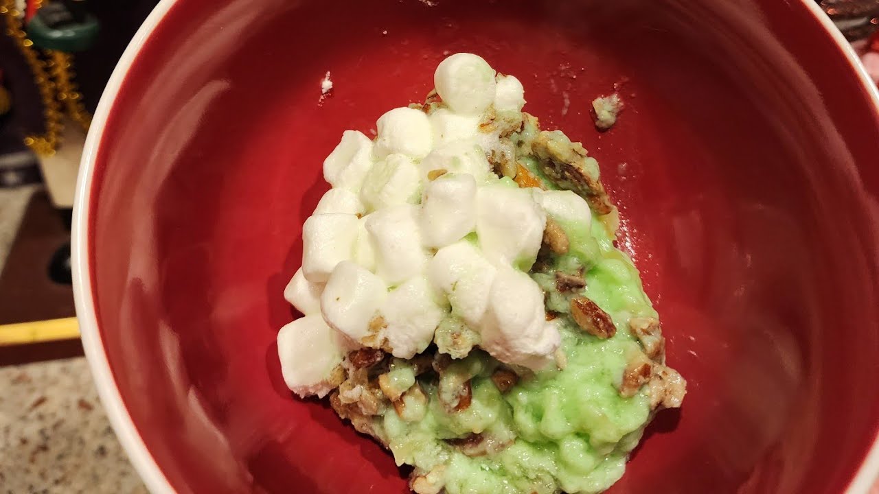 Congealed Lime Salad with Cream Cheese, a Thanksgiving must have in my home