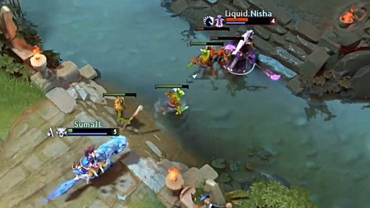 Sumail Showing Nisha Why He is Called King of The Mid | Dota 2