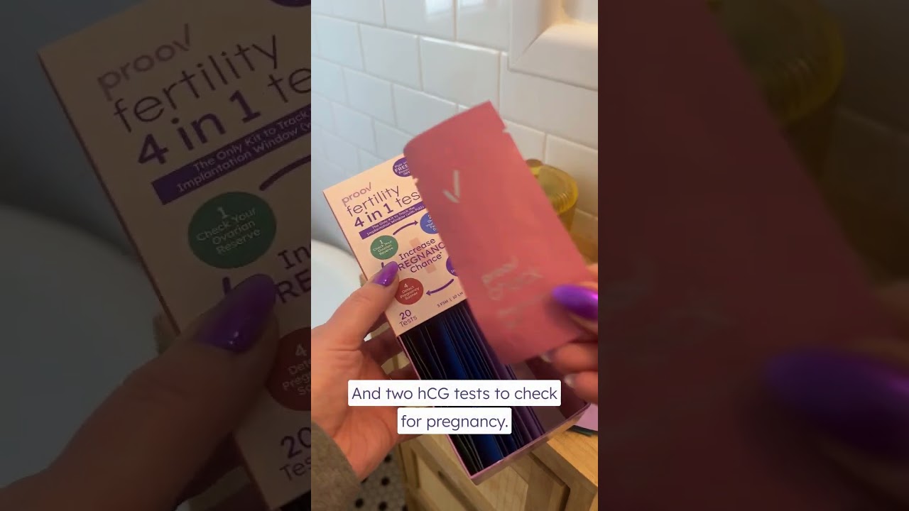 Proov Fertility 4 in 1 Test