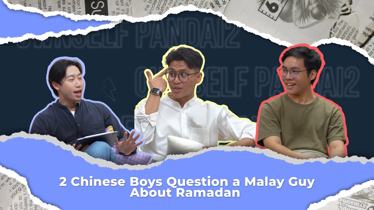 2 Chinese Boys Question a Malay Guy About Ramadan | Ownself Pandai Pandai Episode 16