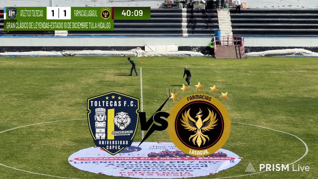 Farmacias Lasaguil 🆚 Toltecas, por la copa Tula