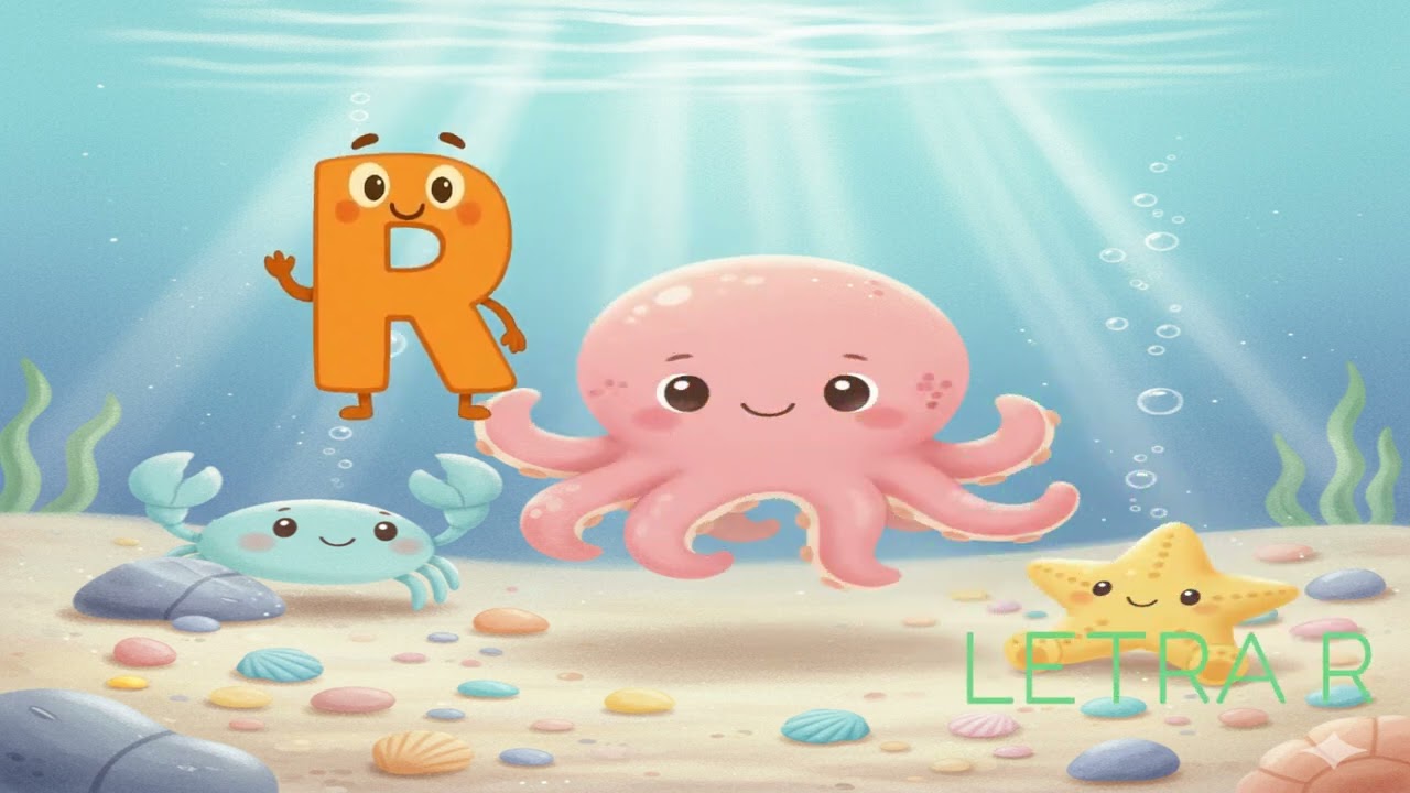 Letras Divertidas para Bebês | Educação Infantil!