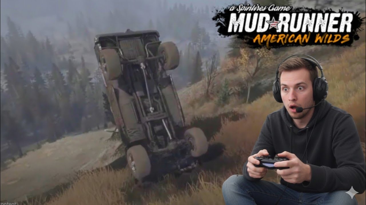 MudRunner - Smashes, Crashes & Fails! (PS4)