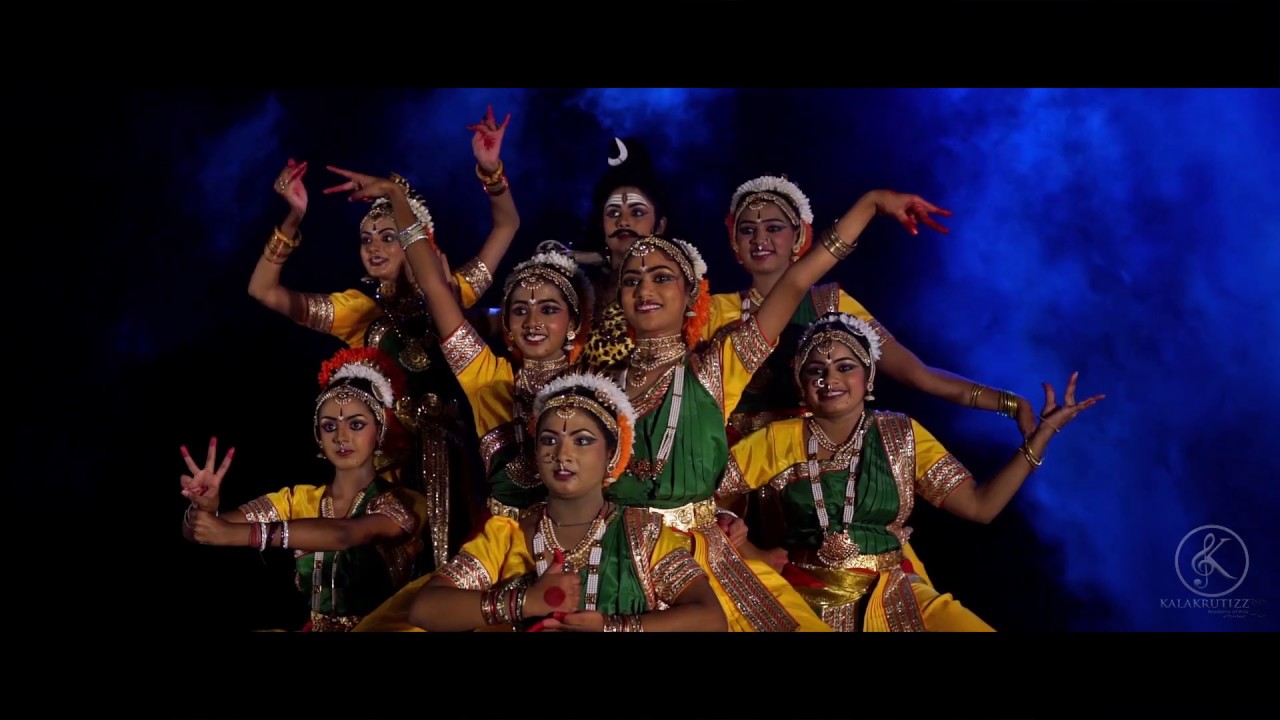 Kalakrutizz academy - kuchipudi dance : Shiva panchakshara stuthi-panchabootham.