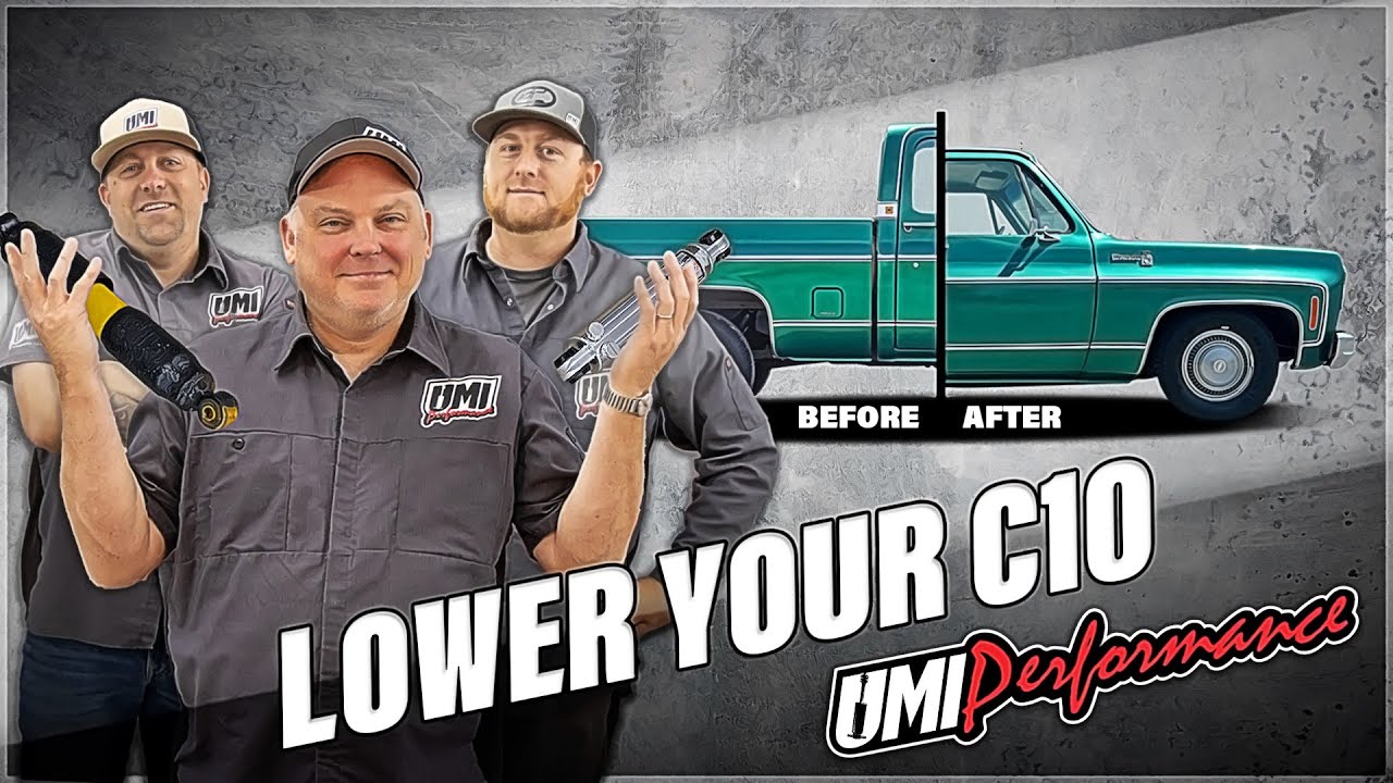 Classic C10 Truck Suspension Upgrade | UMI Performance Lowering Kit