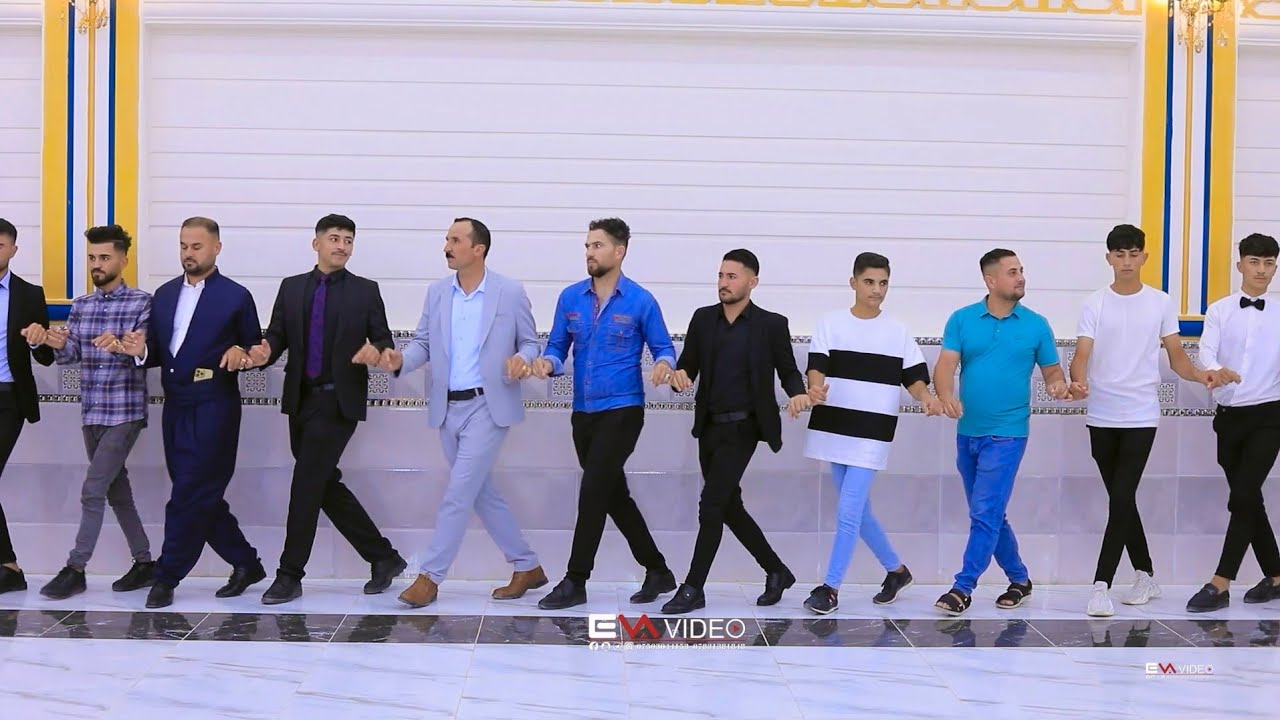 الفنان  نيشان بعدري حفلة زفاف سعد و عافية  في قاعة هانوفر شنكال جزء  2