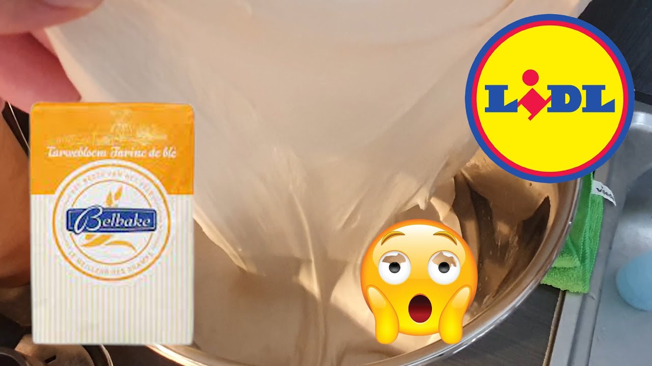 Pizza con farina Lidl/Pizza with Lidl flour/Pizza avec la farine Lidl