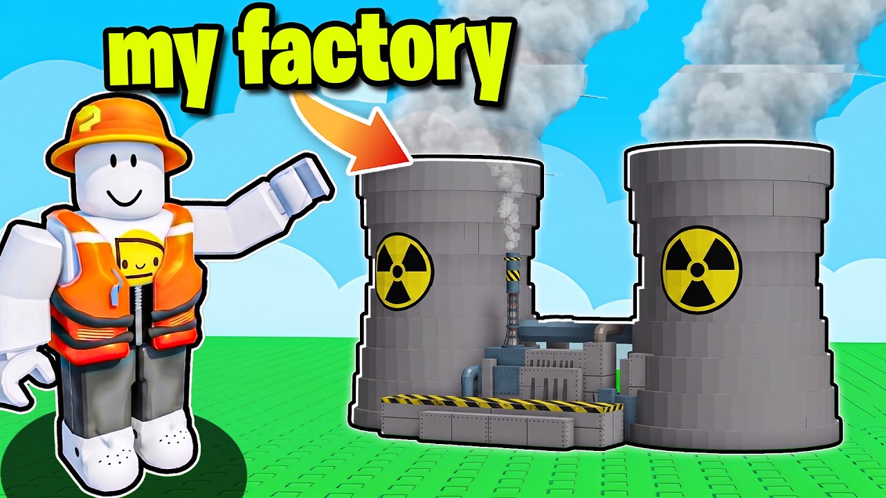 Я уничтожил природу, чтобы построить САМУЮ БОЛЬШУЮ ФАБРИКУ в Roblox! (Industrialist)