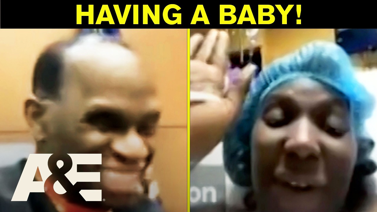 Pregnant Defendant in Labor During Court Hearing | Court Cam | A&E