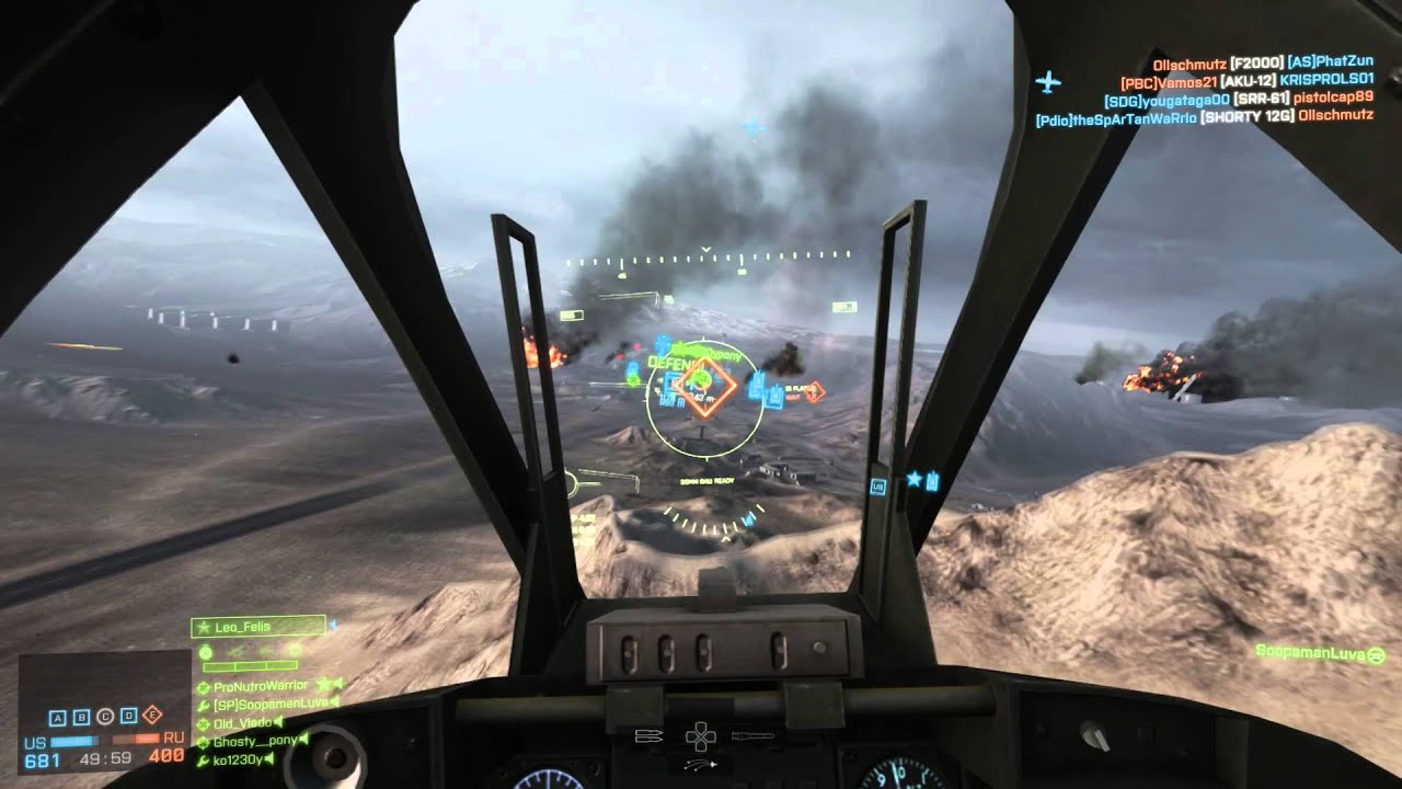 PS4 BF4: Operation Firestorm 2014 - A10 Warthog