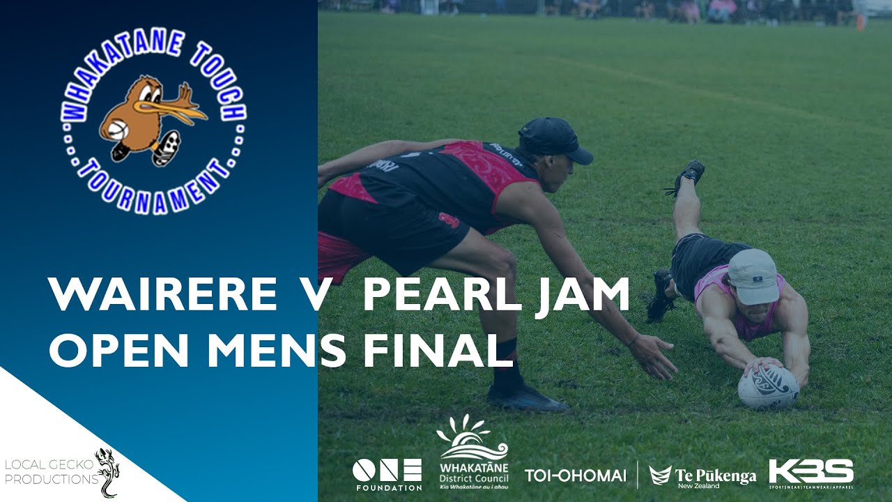 Wairere v Pearl Jam Open Mens Final | Whakatāne January Touch Tournament 2023