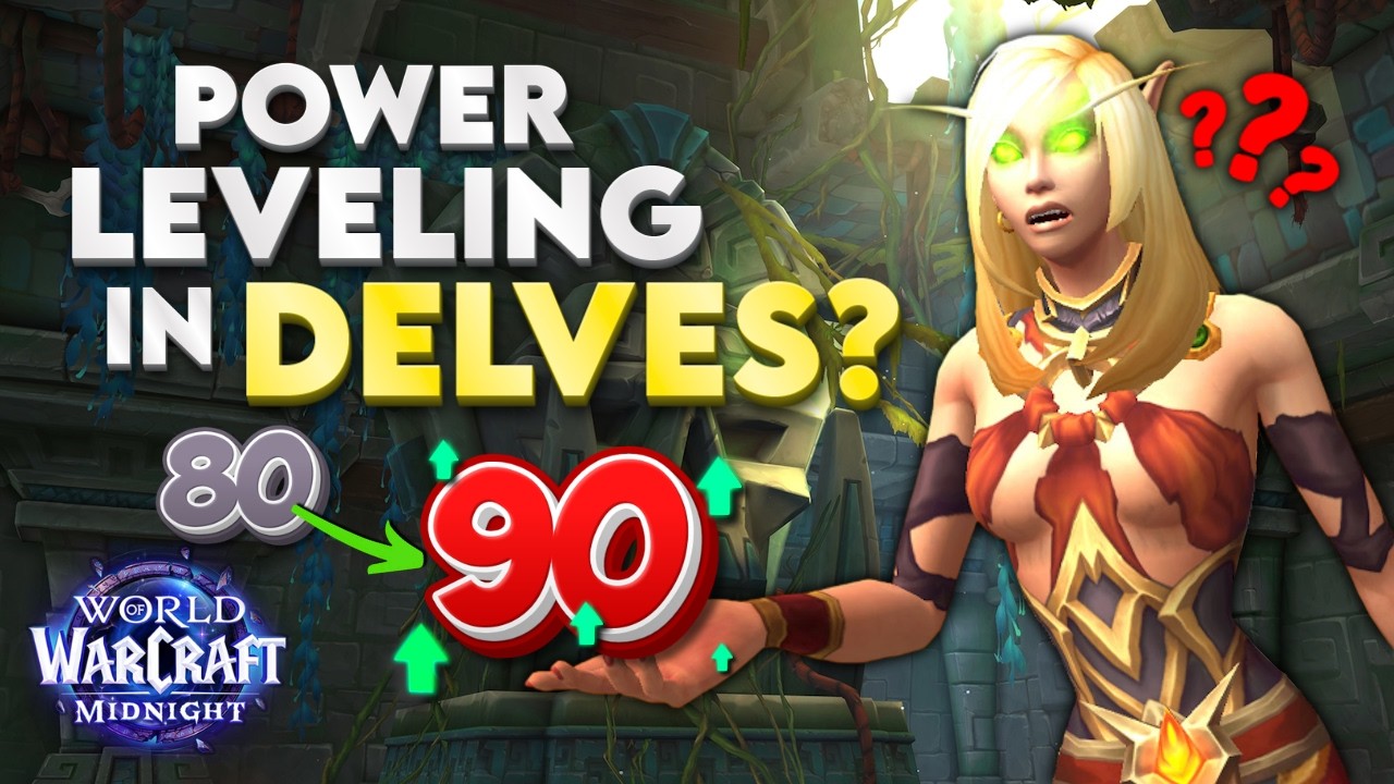 Shadowguard Point Delve Powerleveling & Gold Farm! Level Alts Crazy Fast & Make Gold in WoW Midnight