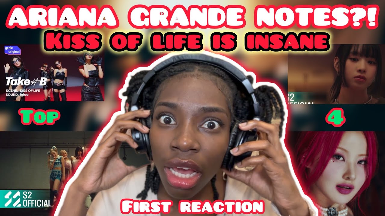 KISS OF LIFE REACTION | Top 4 Music Videos