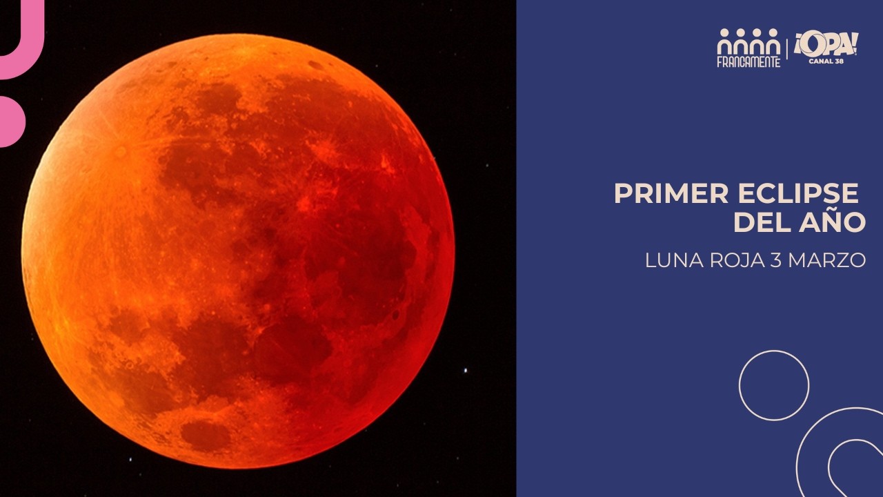 🟪 Primer Eclipse del año: Luna Roja del 3 de marzo
