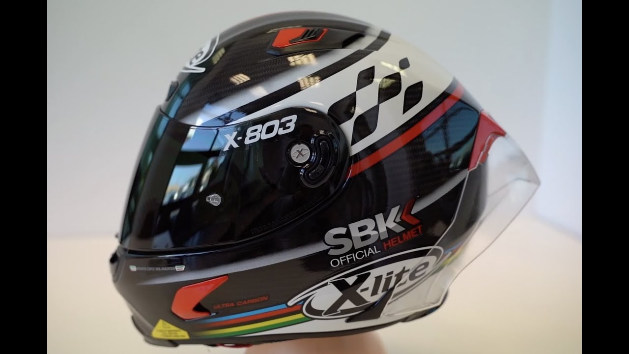 Kask X-lite X-803 RS Ultra Carbon: gwiazda sportu
