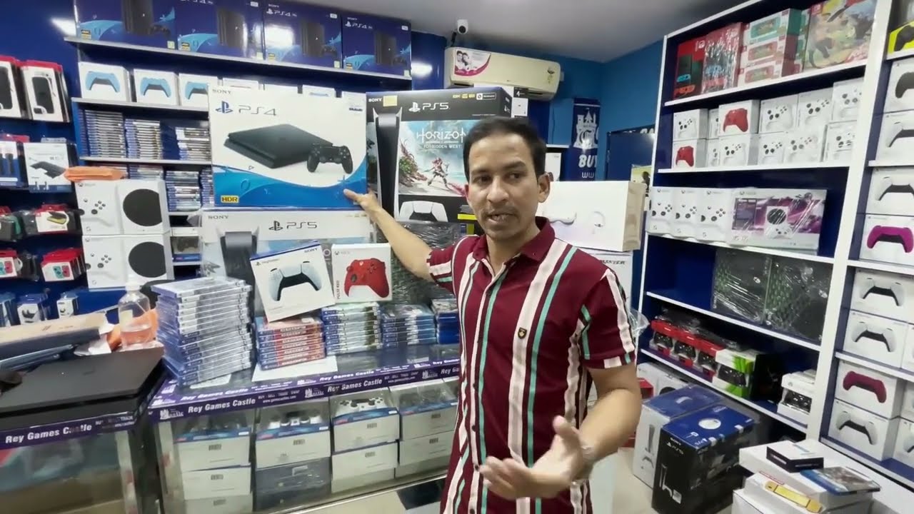 Bangalore's Rey Games Castle For Gaming Consoles PS5,PS4,#bangalore In Kannada.