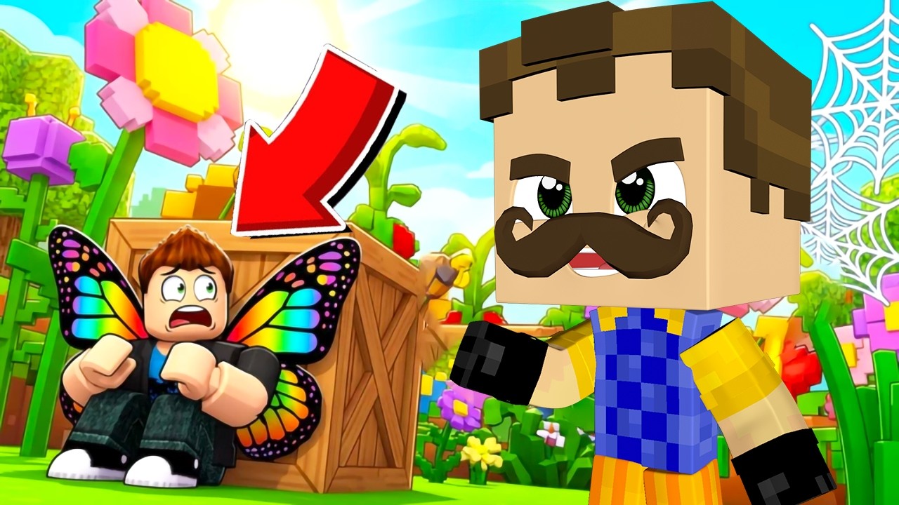 პეპლების დახუჭობანა Roblox-ში!