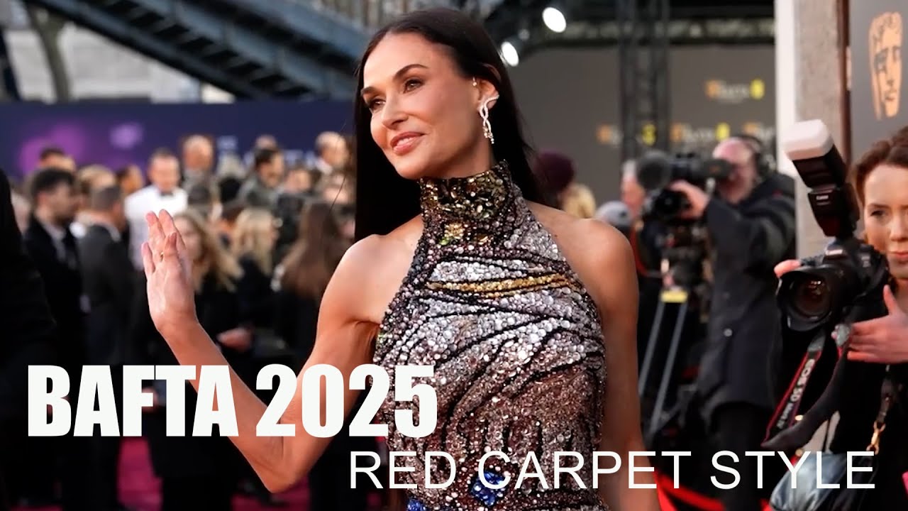 BAFTA Awards 2025 | Red Carpet Style - 4K