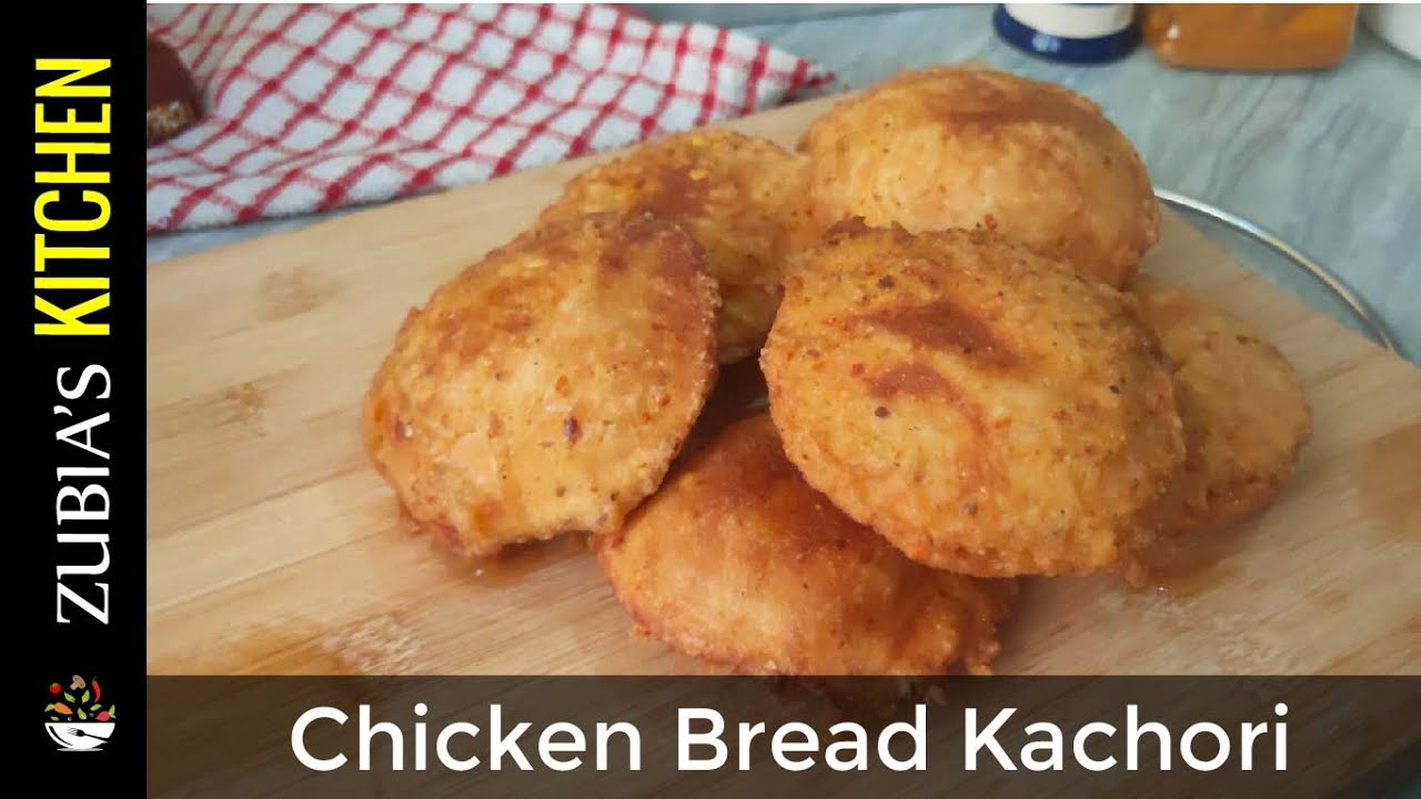 World Best Bread Kachori Recipe | Chicken Bread Kachori (Balls) | For Iftar Recipe | Zubia's Kitchen