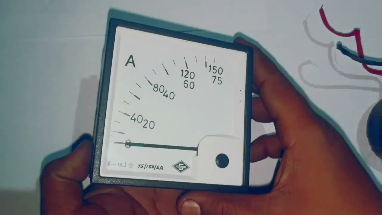 Analog Ammeter and testing Explain @industrialtechnical ,#ammeter #analog