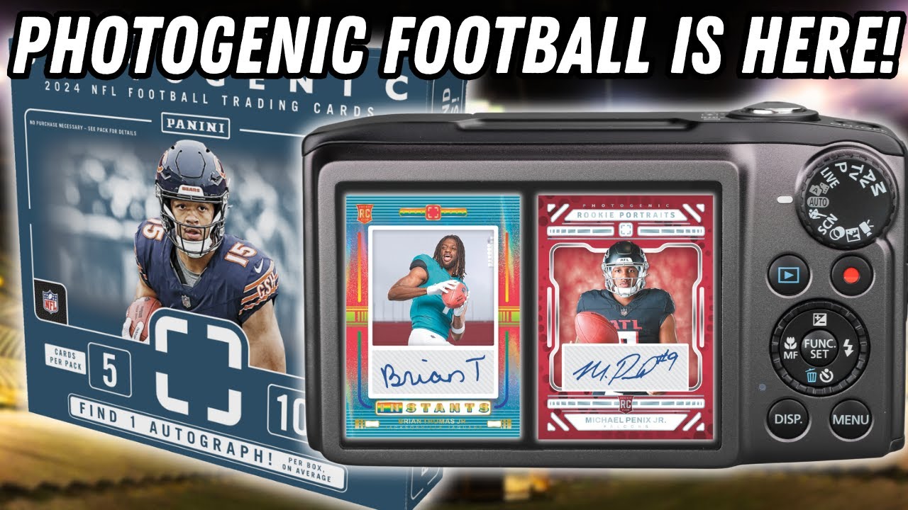 WE'VE WAITED YEARS FOR THIS! 2024 Panini Photogenic Football Hobby Box Review!