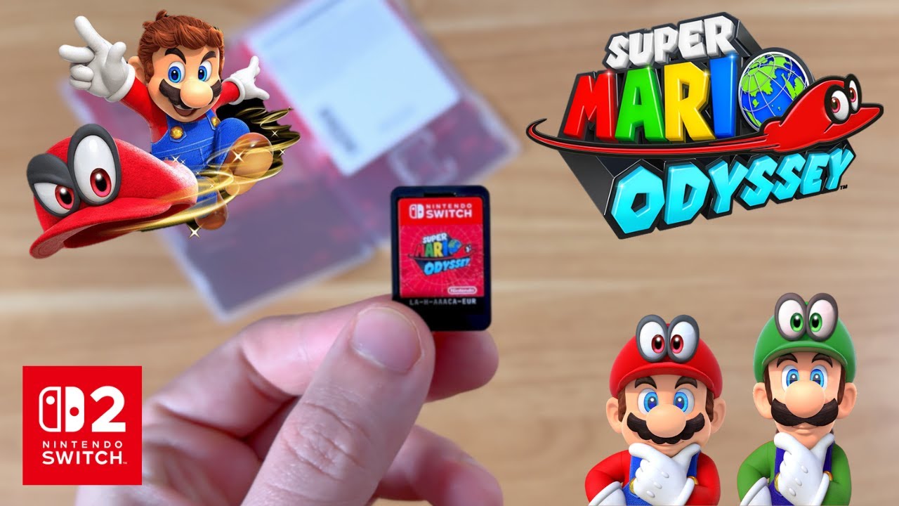 Mario Odyssey on Switch 2 – Gameplay & Unboxing Experience