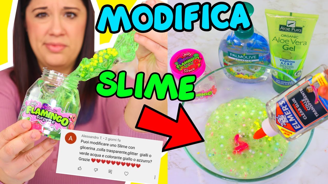 MODIFICO SLIME DURI con L'AIUTO DEI FAN! CI RIUSCIRO'?