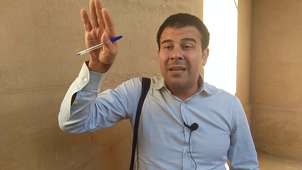 رحلة ميدانية لمنطقة سقارة الاثرية مع الاستاذ أحمد فهيم ج7