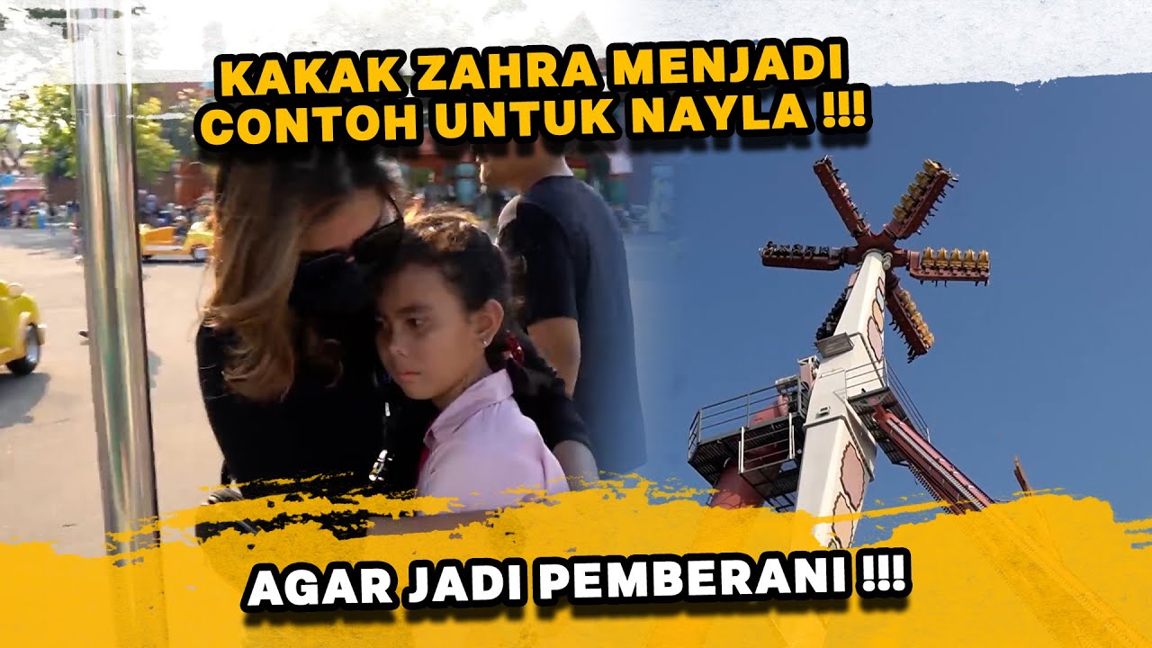 KAKAK ZAHRA HEBAT !!! BISA MENJADI CONTOH KUAT UNTUK NAYLA !!!