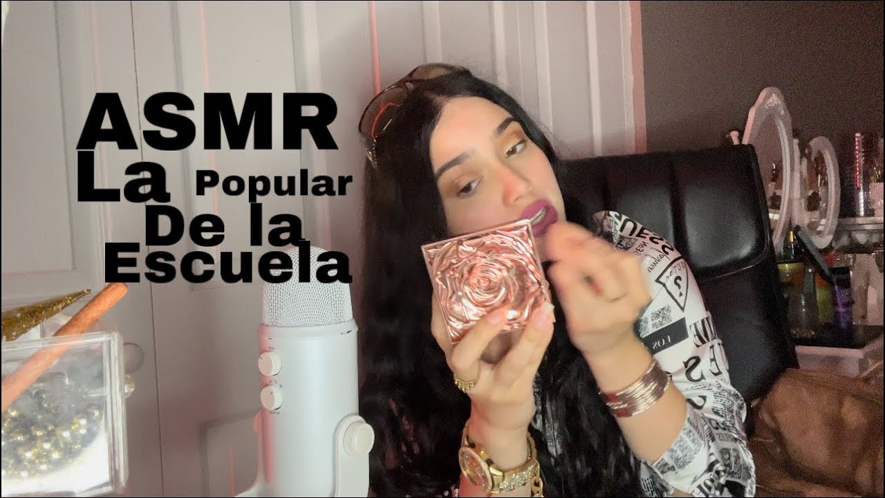 ASMR ~ ROLE PLAY  LA CHICA POPULAR SE DA CUENTA QUE FALTAN 10 MINUTOS PARA SALIR DEL 🏫 COLEGIO