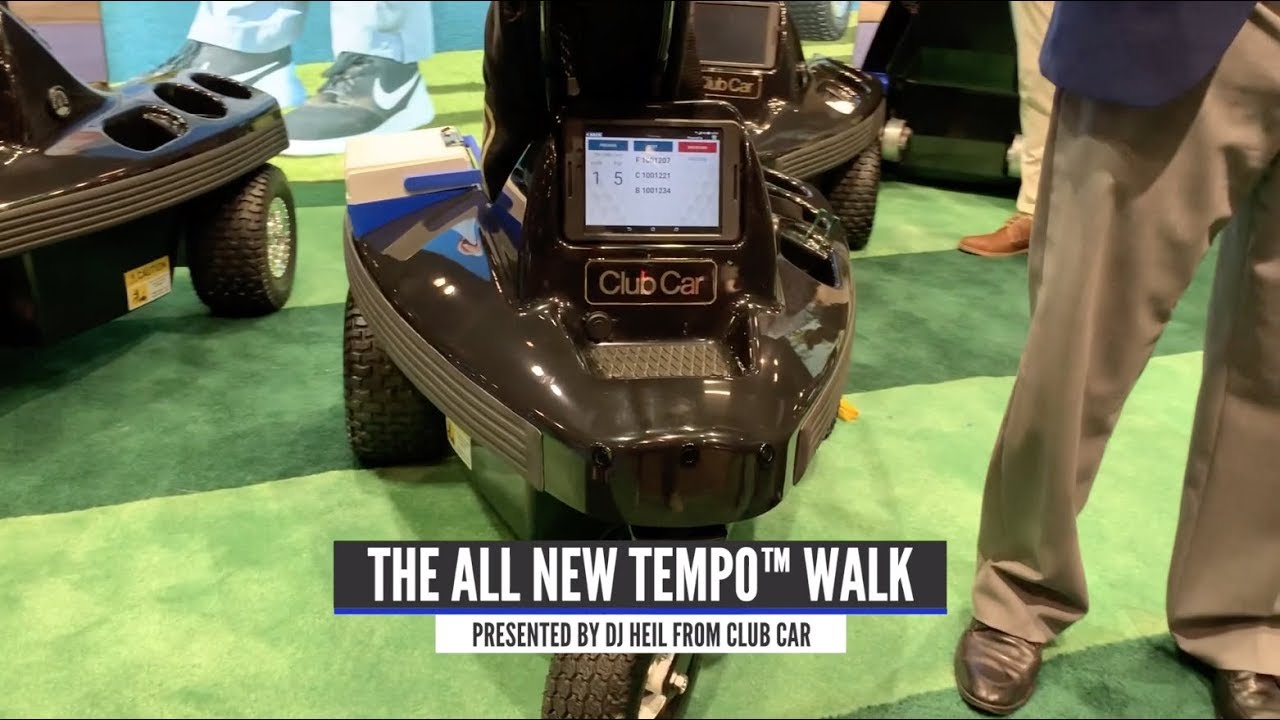 The Tempo™ Walk by Club Car - Changing the Way You Walk the Golf Course