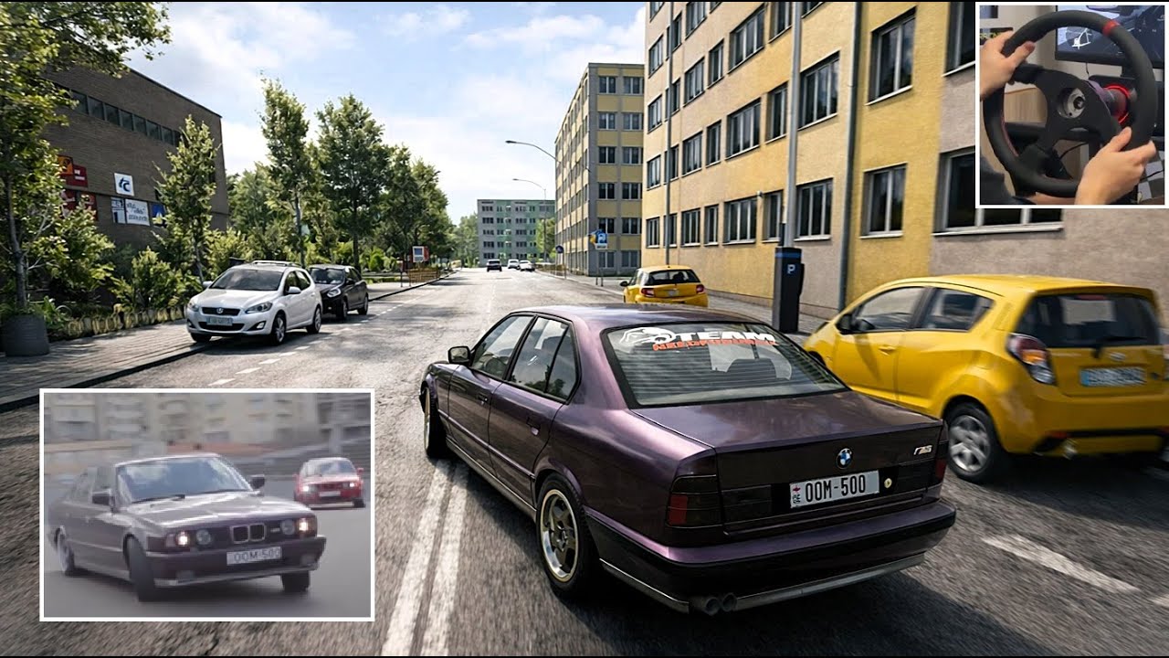 BeamNG drifting BMW M5 - Giorgi Tevzadze