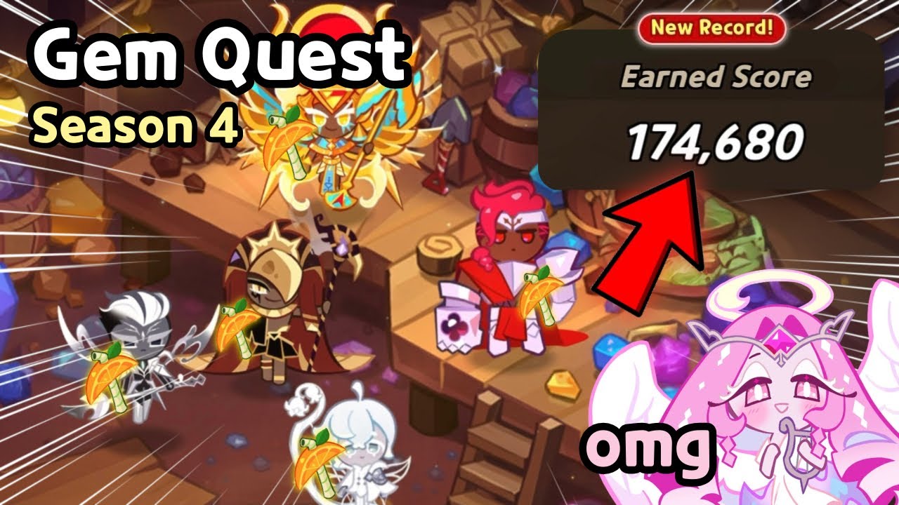 the BEST TEAM for ALL of gem quest!😆✨(all seasons)
