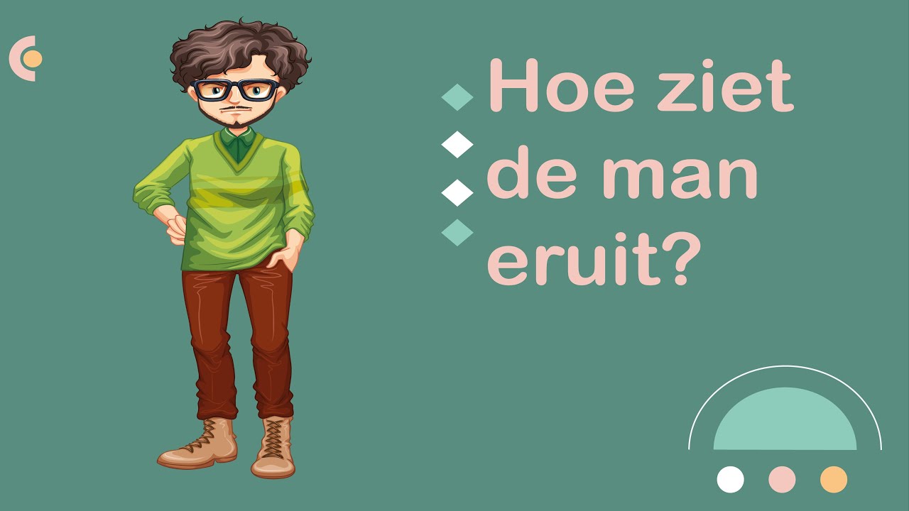 Hoe ziet de man eruit? (NT2 Breakthrough, 1.1, A1)