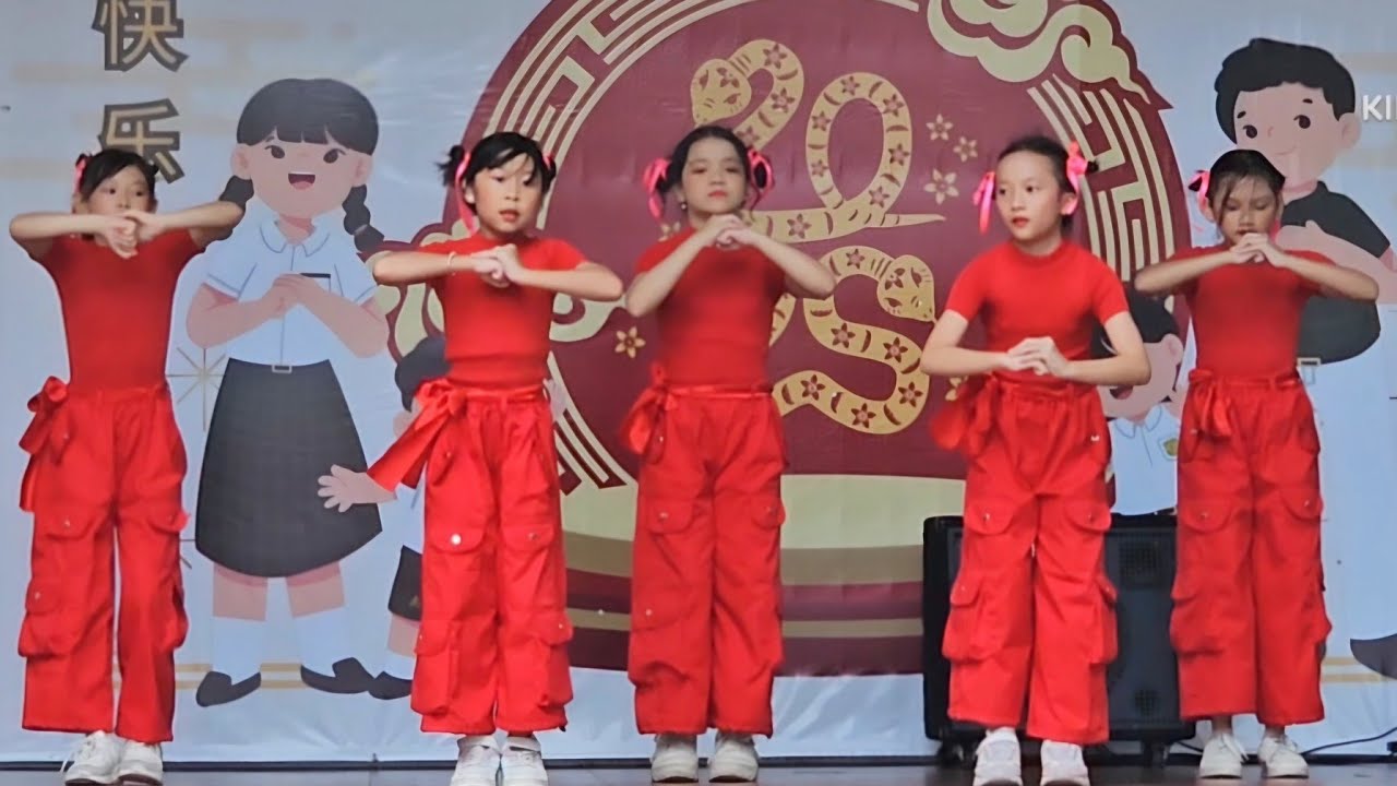 Tarian Imlek Anak || Yeah-Nick Chung || Perform Imlek Kelas 3&4 SD Candle Tree School ||31 Jan'25🎋❤️