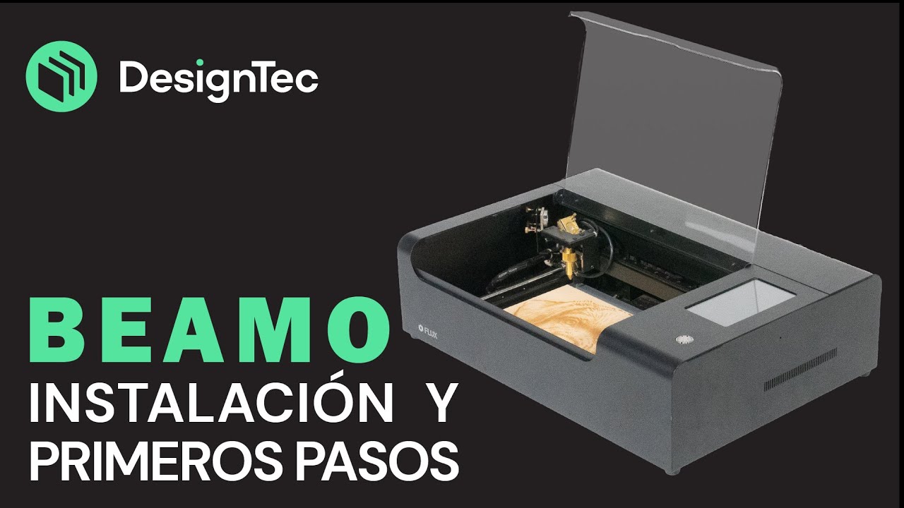 Cortadora láser FLUX beamo - Instalación y primeros pasos