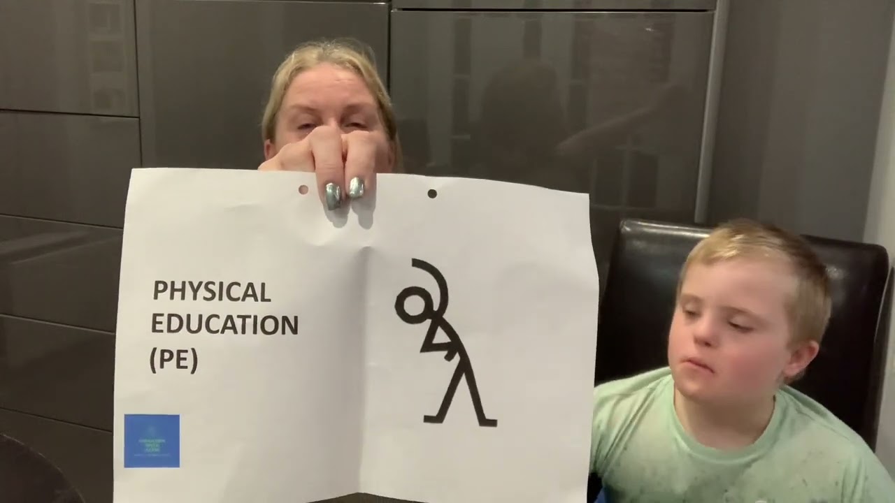 Makaton for ‘PHYSICAL EDUCATION - PE’ 🤾🏼🏊🏻‍♂️🤸🏼‍♀️⛹🏼