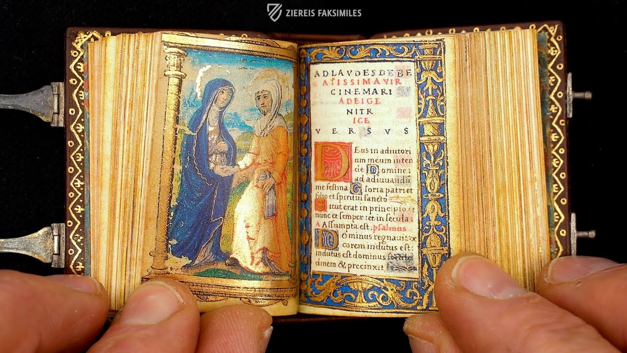 THE BOOK OF HOURS OF MARY STUART - Browsing Facsimile Editions (4K / UHD)