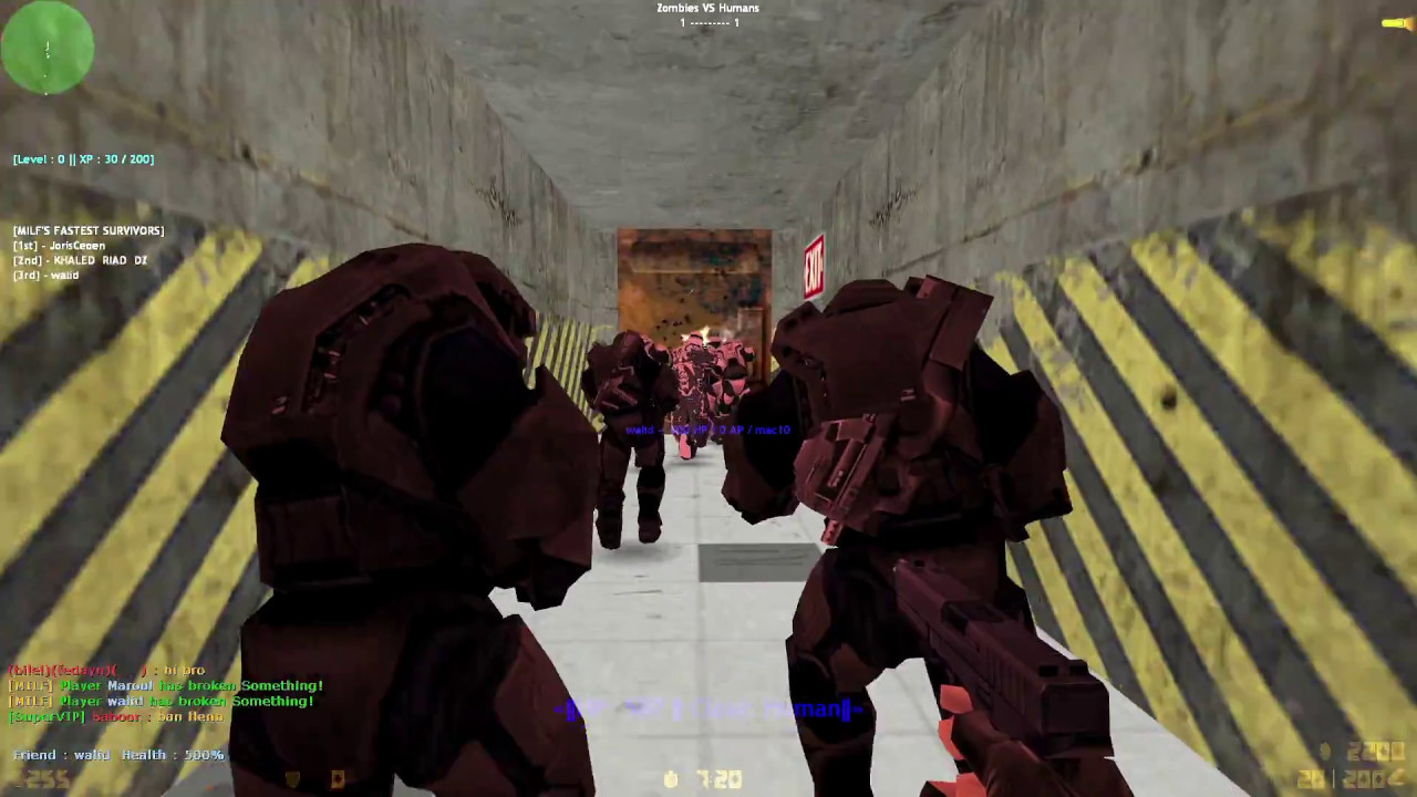 Counter-Strike: Zombie Escape Mod - ze_5tazona_lg on MLFEscape