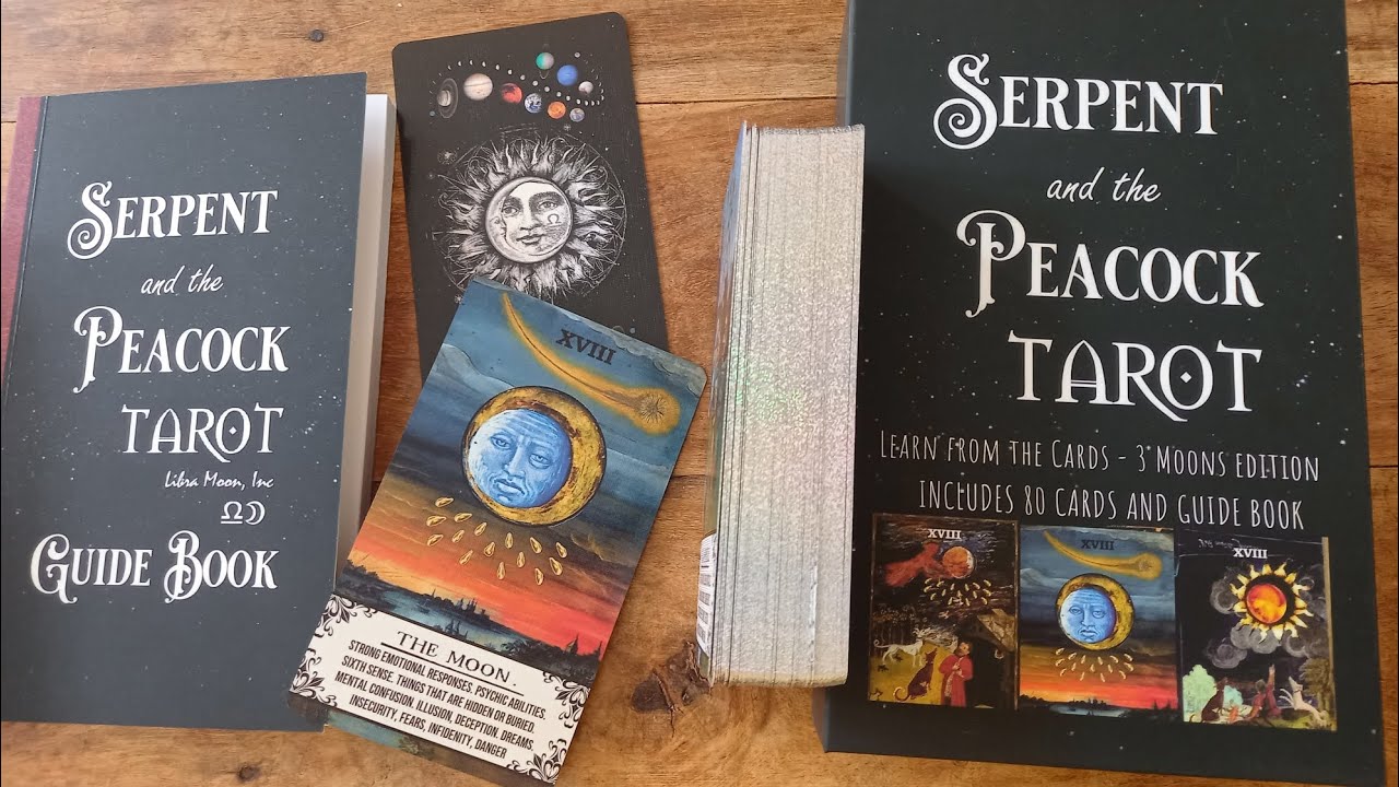 The Serpent and the Peacock  3 Moons Edition tarot deck