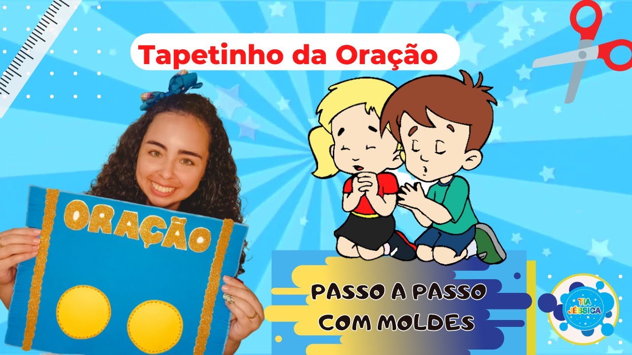 DIY| Tapetinho da Oração 🙏 - Tia Jéssica