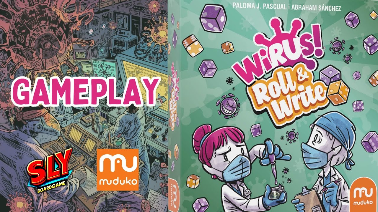 Wirus Roll & Write - Skrót Zasad | Gameplay | Rozgrywka | Opinia