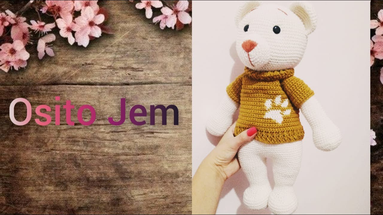 Ositos Jem y Mina amigurumi (parte 1) | Teji2Sindi ♥