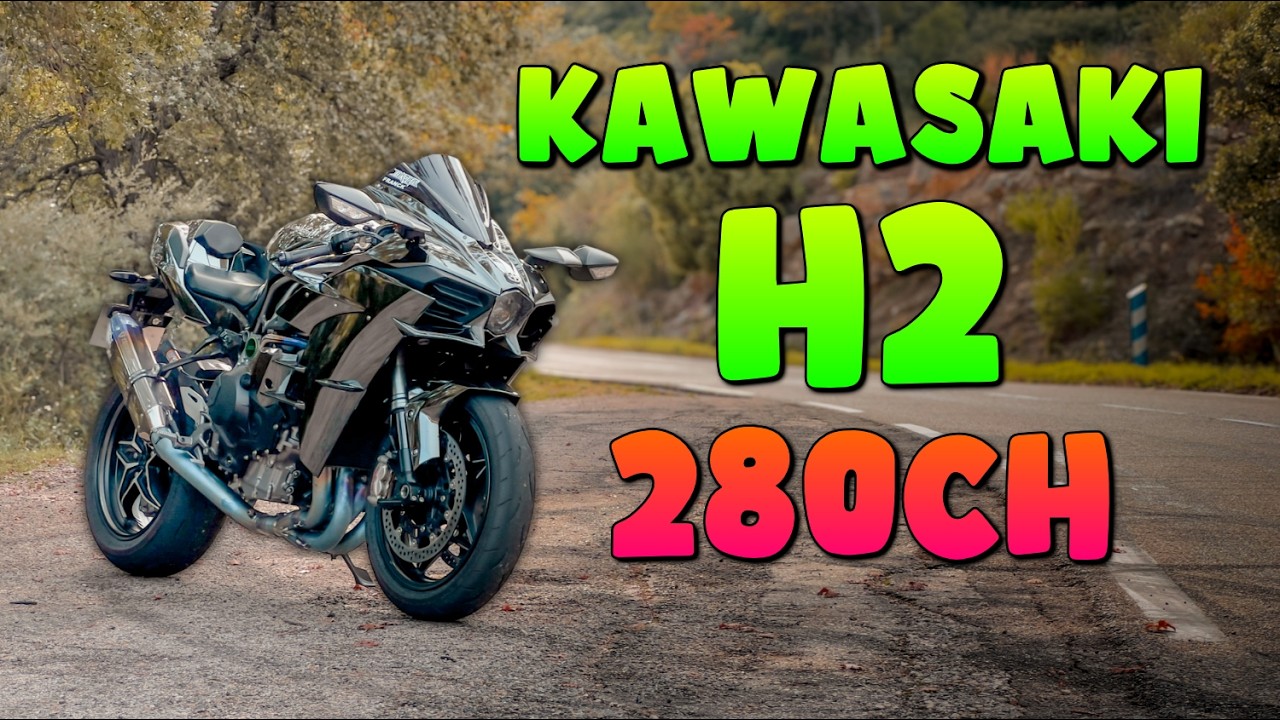 J'essaye une Kawasaki H2 de 280ch ! 🤯 (et tu peux la gagner) - ErDoZz