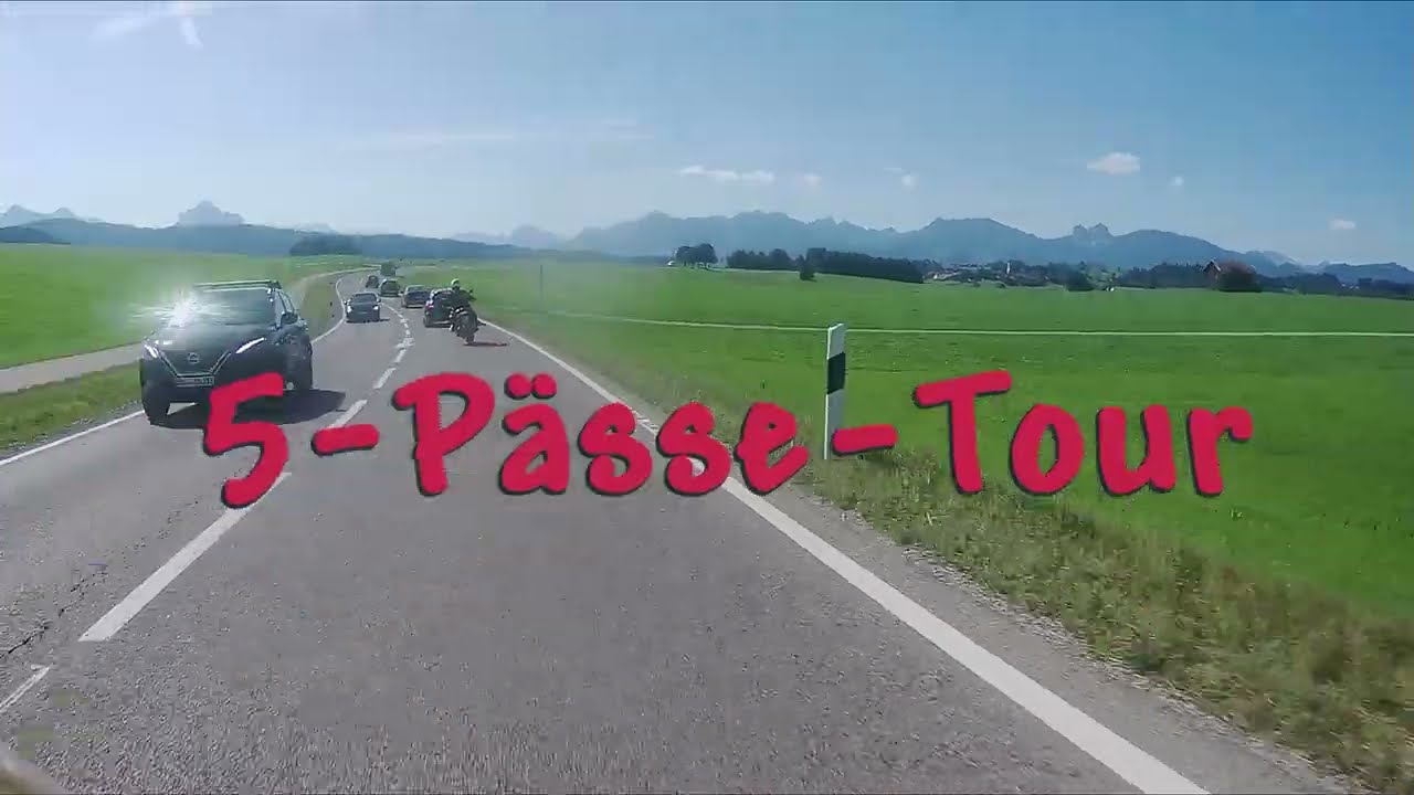 5 Pässe Tour mit dem Maxi-Scooter