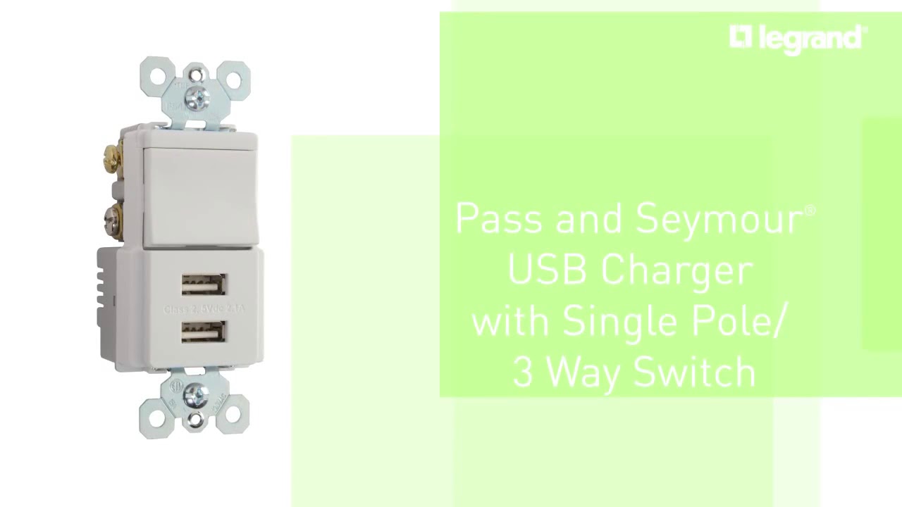 Pass & Seymour USB Charging Solutions