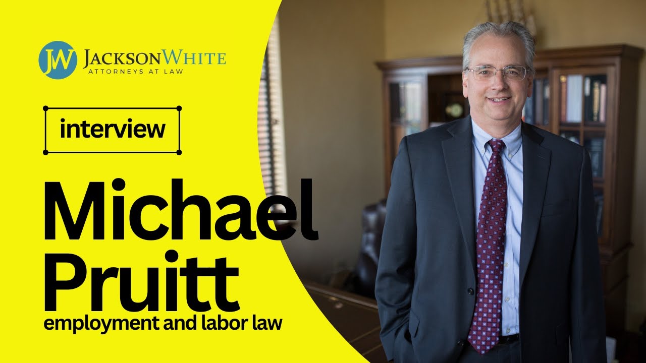 Employment Law in Arizona | Meet Arizona Employment Law Attorney Michael Pruitt | Jackson White Law