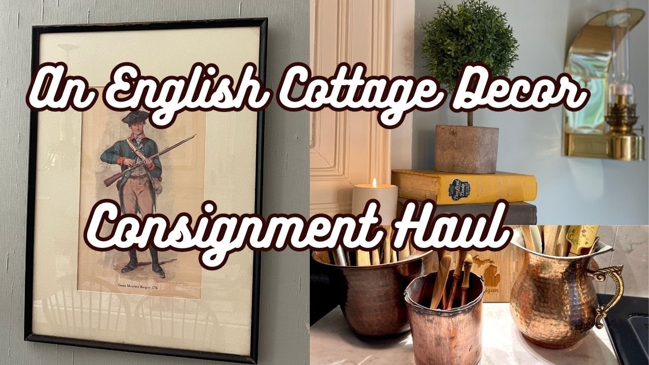 English Country Cottage Consignment Finds/My 